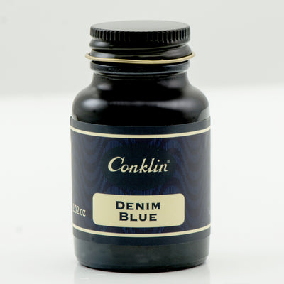 Conklin 60ml Bottled Ink - Denim Blue | Atlas Stationers.