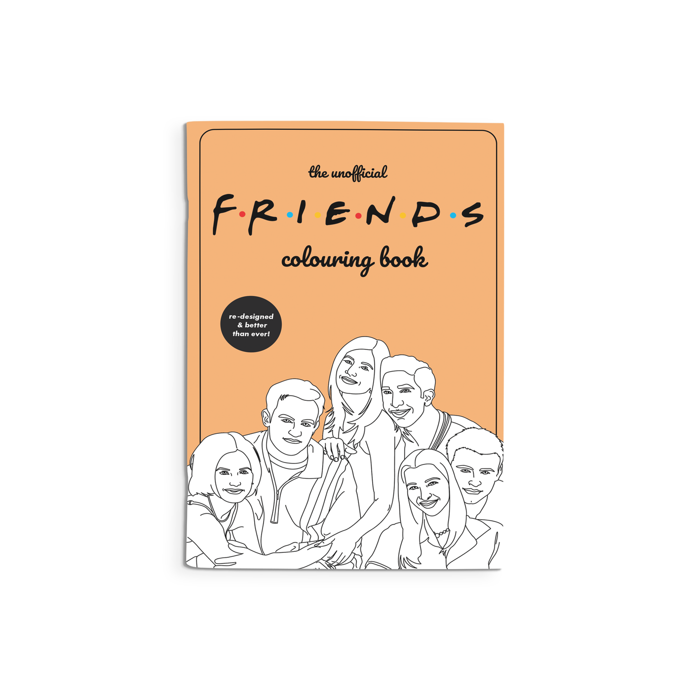 Friends Colouring Book | Atlas Stationers.