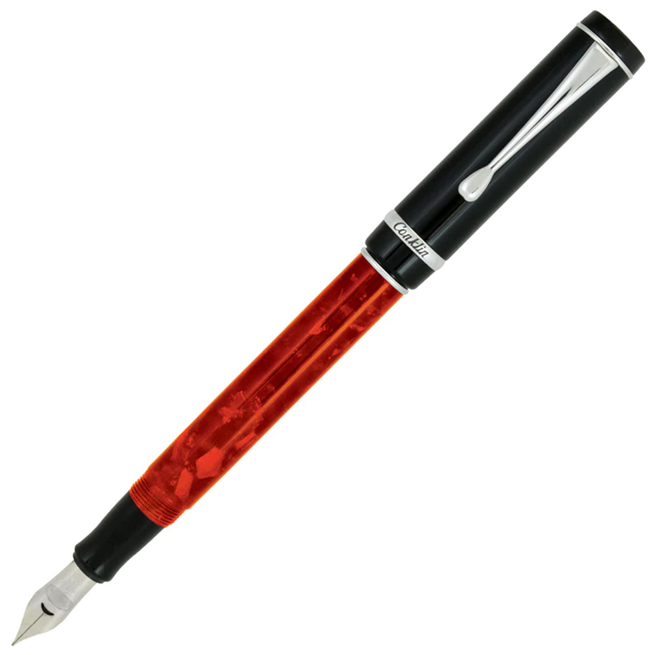 Conklin Duragraph Fountain Pen - Red Nights – Atlas Stationers