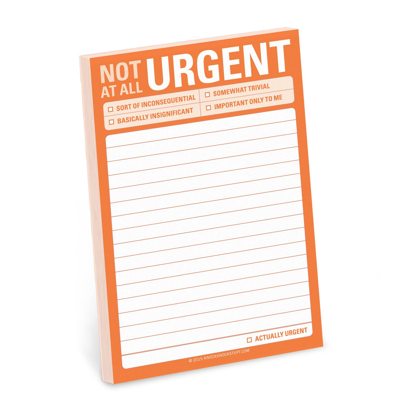 Not At All Urgent Great Big Sticky Notes | Atlas Stationers.