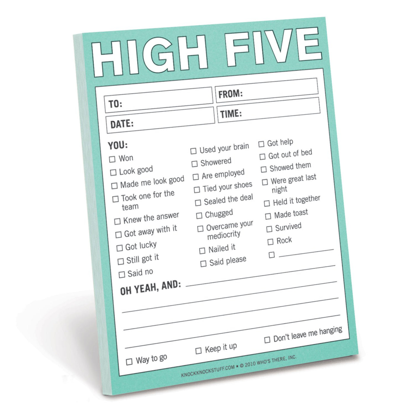 High Five Nifty Notes | Atlas Stationers.