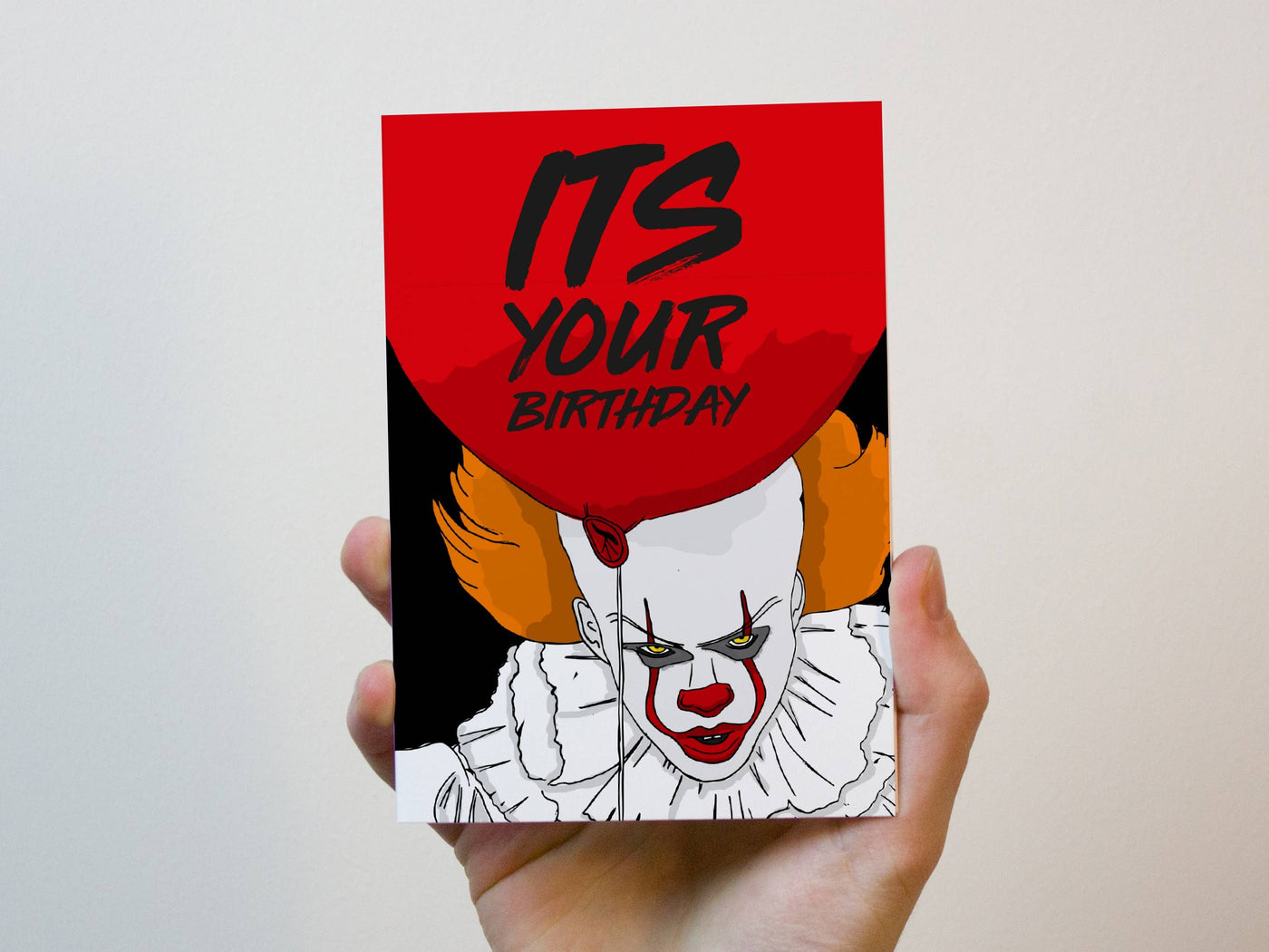 It Clown Birthday Card | Atlas Stationers.