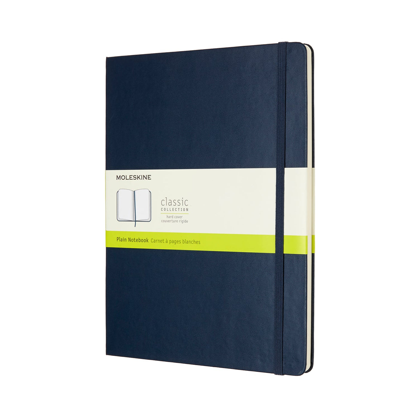 Moleskine XL Classic Hard Cover Notebook - Sapphire Blue - Plain | Atlas Stationers.