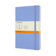 Moleskine Large Classic Hard Cover Notebook - Hydrangea Blue - Ruled | Atlas Stationers.