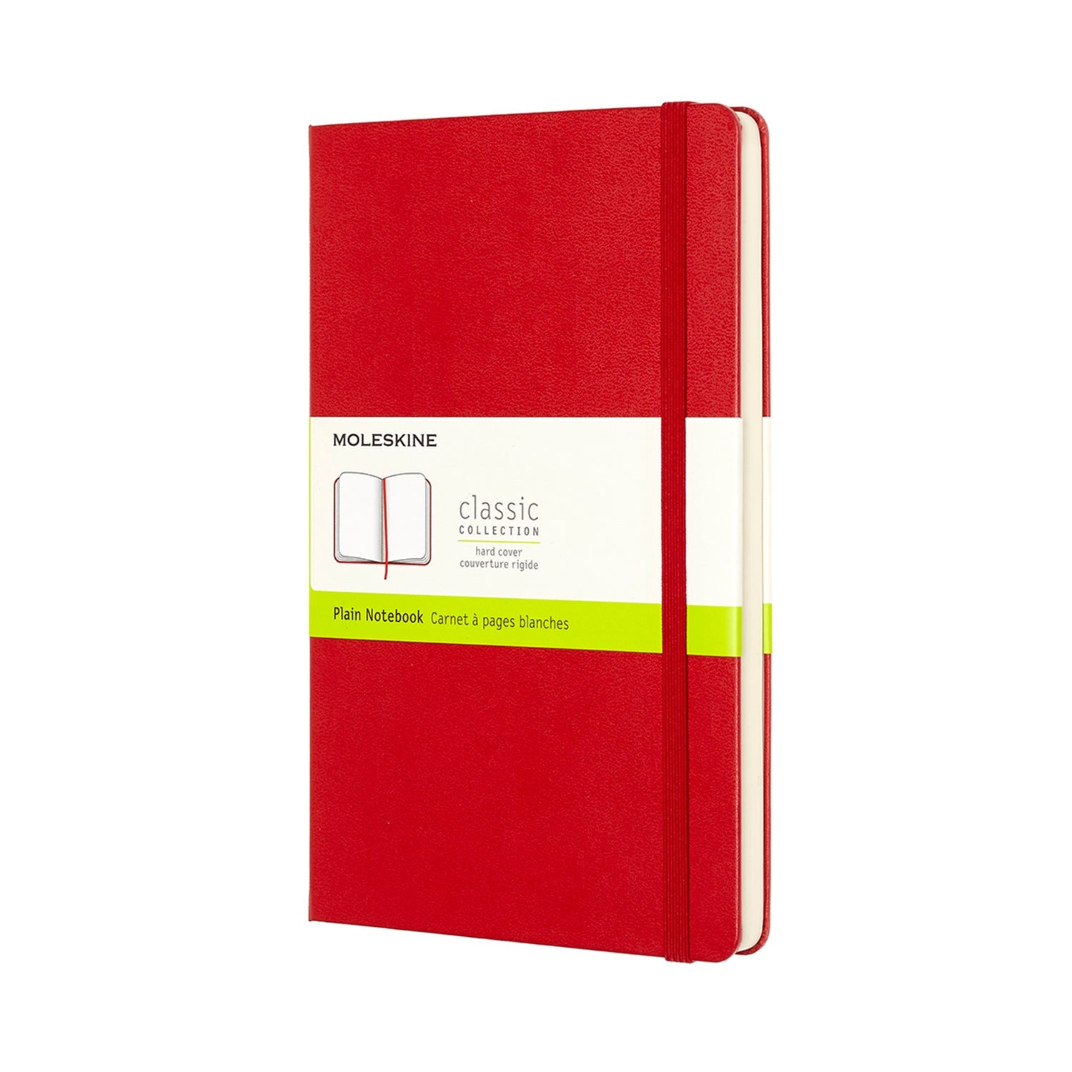Moleskine Large Classic Hard Cover Notebook - Plain – Atlas Stationers