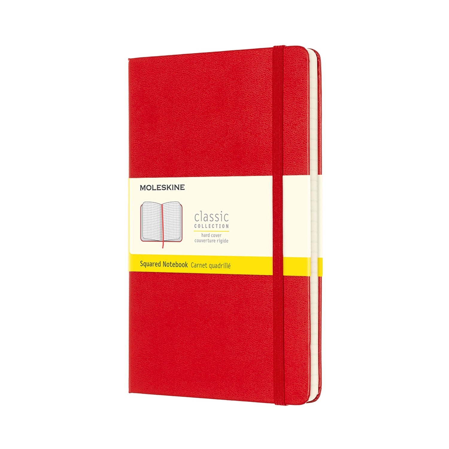 Moleskine Large Classic Hard Cover Notebook - Squared – Atlas