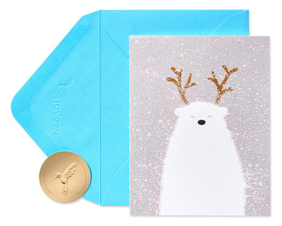 Papyrus Holiday Boxed Cards - Polar Bear | Atlas Stationers.