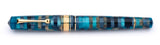 Leonardo Mosaico Fountain Pen - Hawaii w/ Gold Trim | Atlas Stationers.