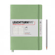 Leuchtturm A5 Softcover Notebook - Sage - Ruled | Atlas Stationers.