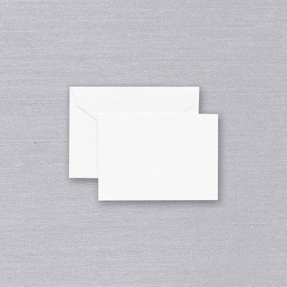 Pearl White Enclosure Card & Envelope | Atlas Stationers.