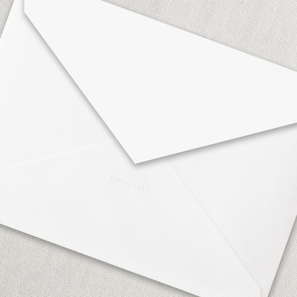 Pearl White Kent Envelope | Atlas Stationers.