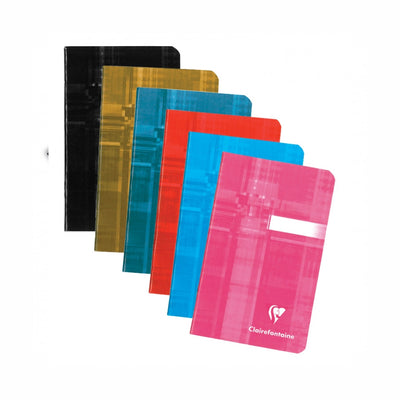 Clairefontaine Staplebound Notebook - Ruled 48 sheets - 3 1/2 x 5 1/2 - Assorted | Atlas Stationers.