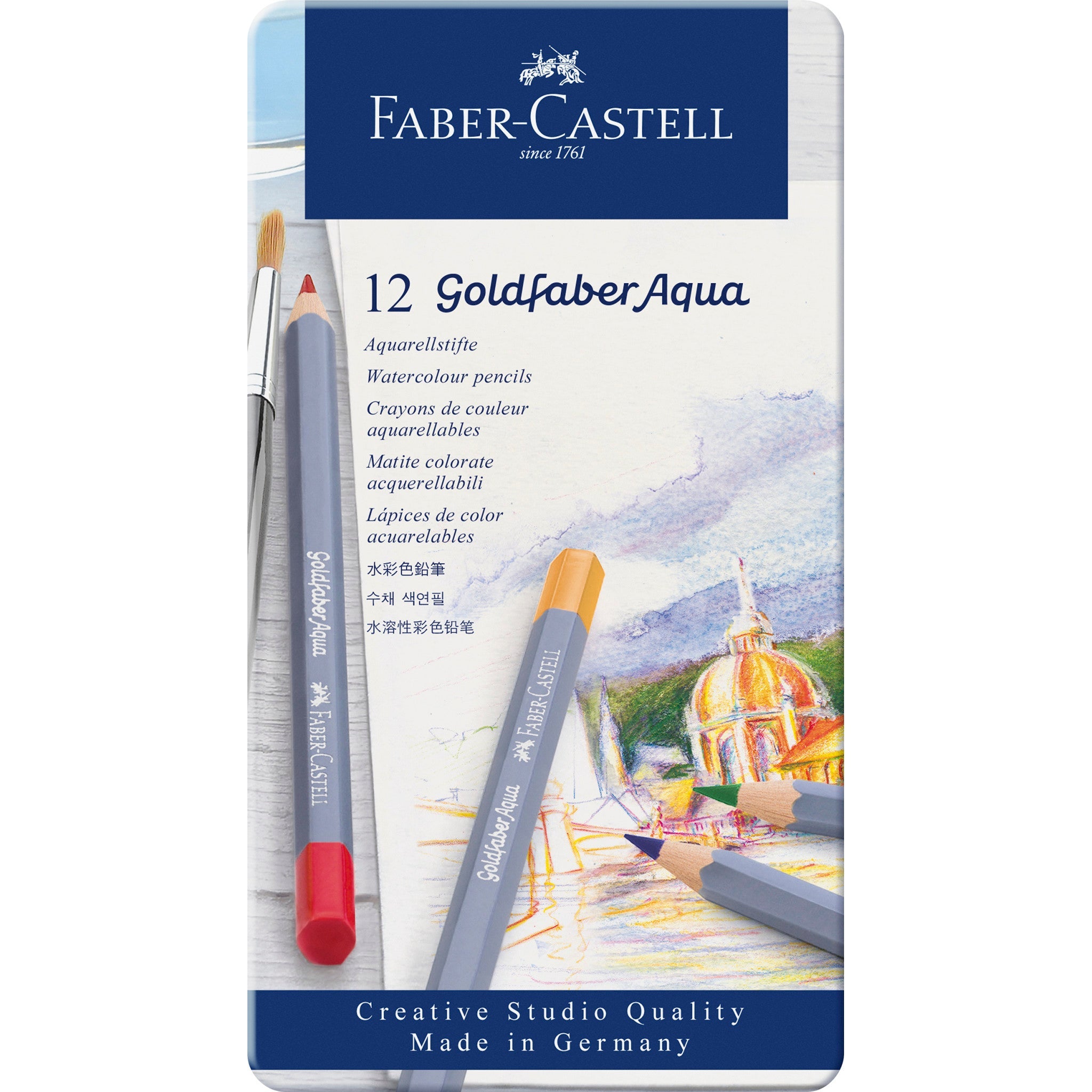 Faber-Castell Goldfaber Aqua Color Pencils - 12 pack – Atlas