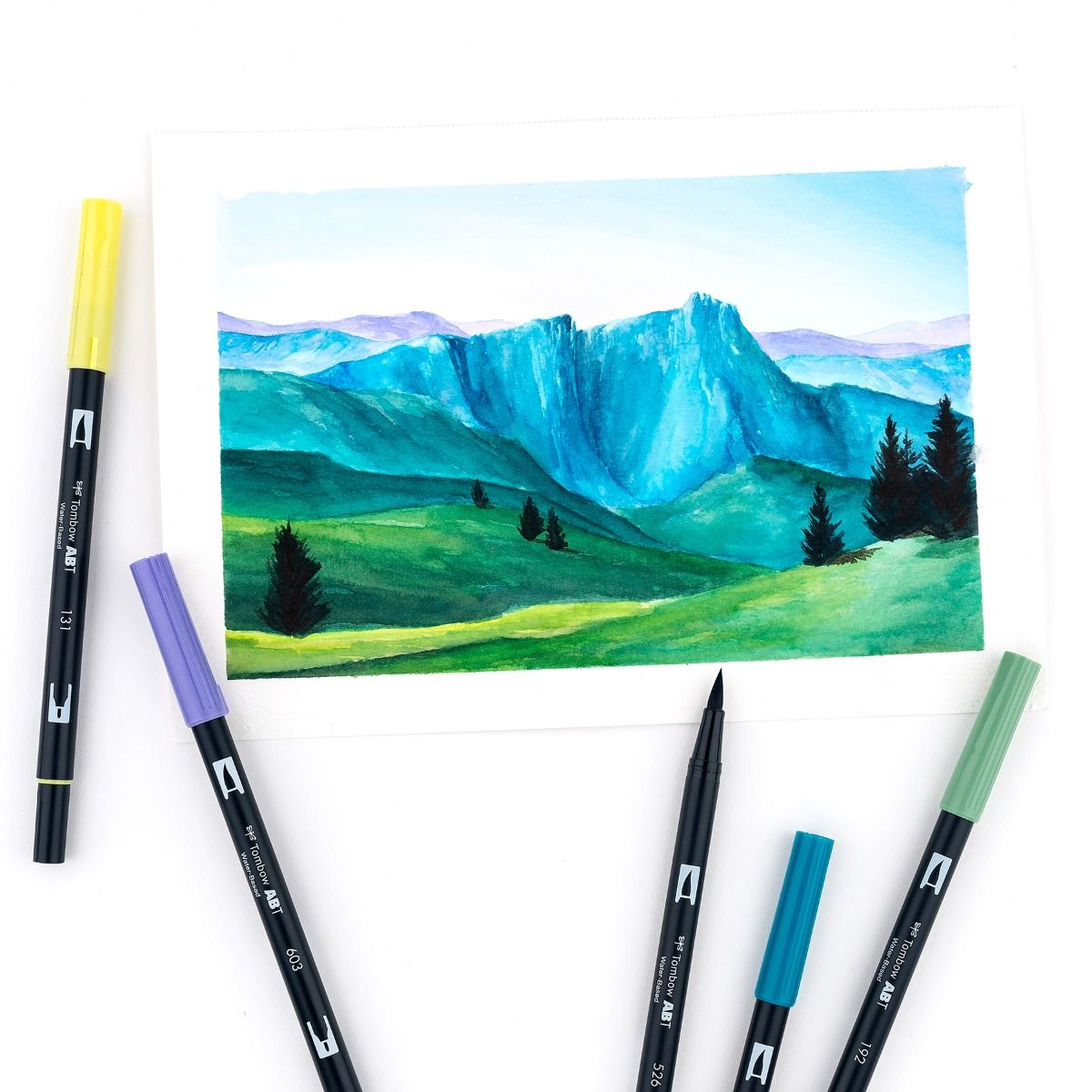 Tombow Dual Brush Marker - Landscape Palette
