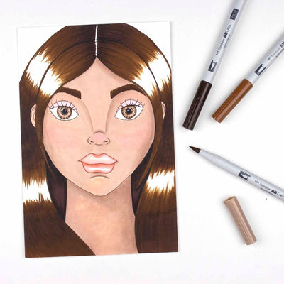 Tombow ABT Pro Alcohol-Based Markers - People Palette