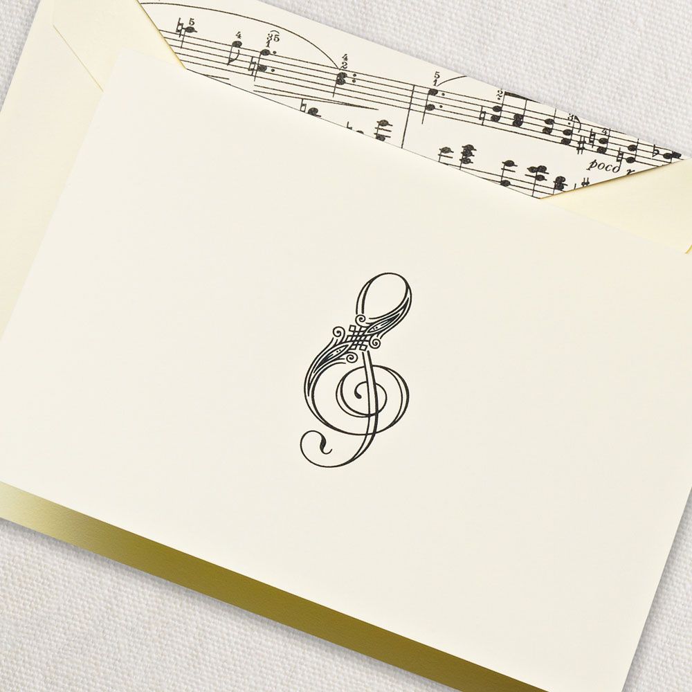 Treble Clef Note | Atlas Stationers.